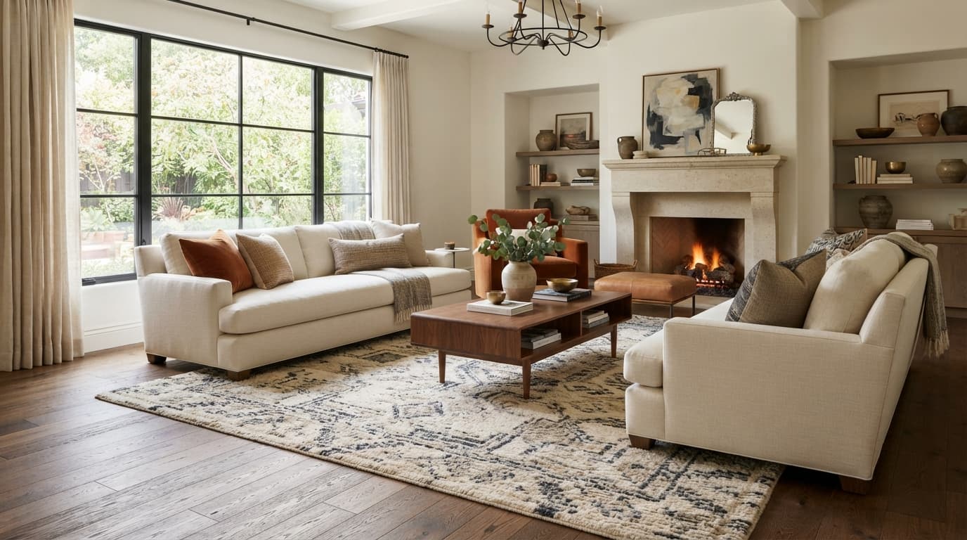 How to Pick a Rug for Living Room: The Ultimate Guide - Roomellow