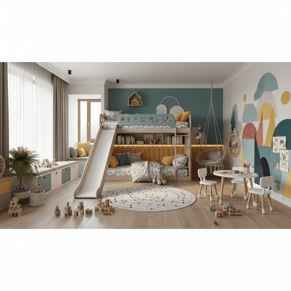 Smart Kids Room Decor Ideas for Play, Rest & Easy Growth - Roomellow
