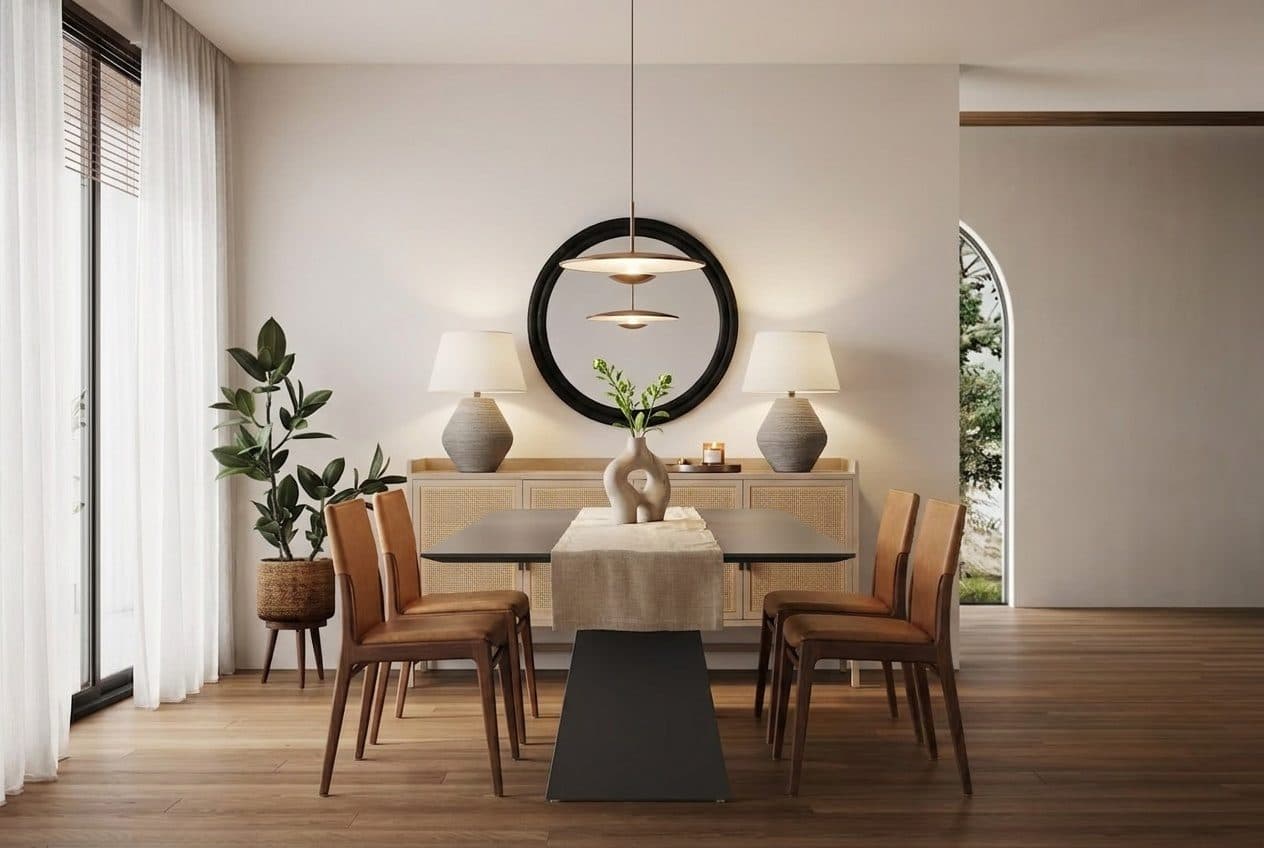 Modern Dining Room Ideas: Timeless Table & Tress Chairs Makeover - Roomellow