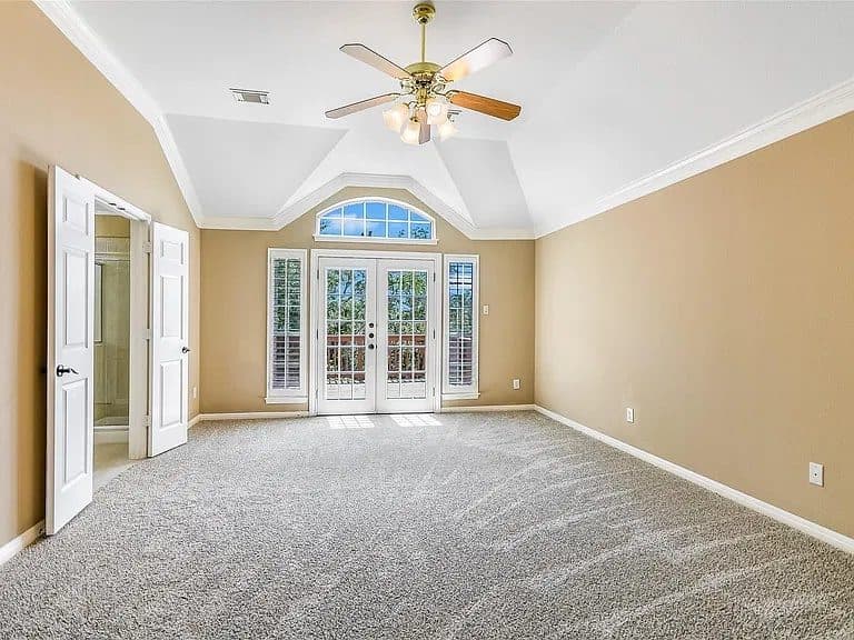 Before image of a plain bedroom