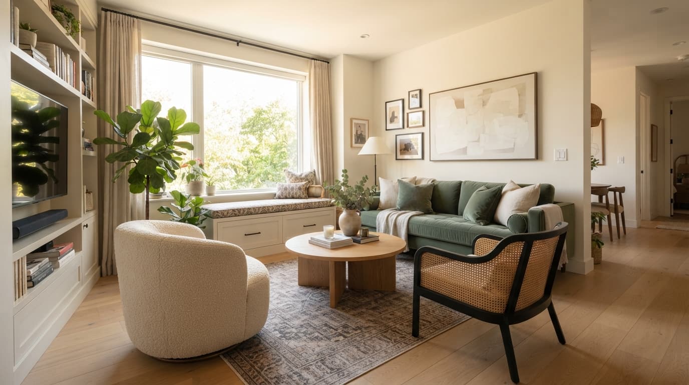 Extra Seating Ideas for Small Living Rooms: Maximize Your Space - Roomellow