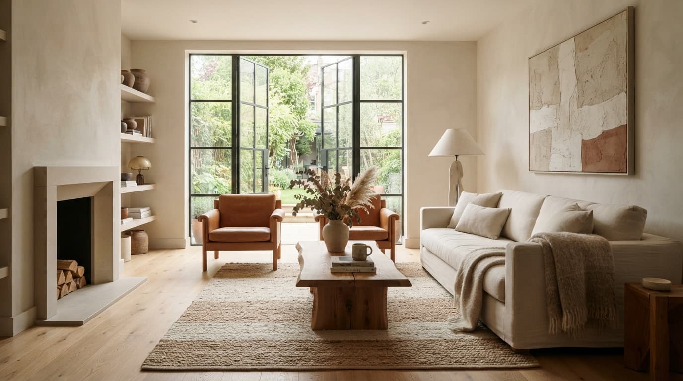 Warm Minimalism Interior Design: Crafting a Home with Soul & Simplicity - Roomellow